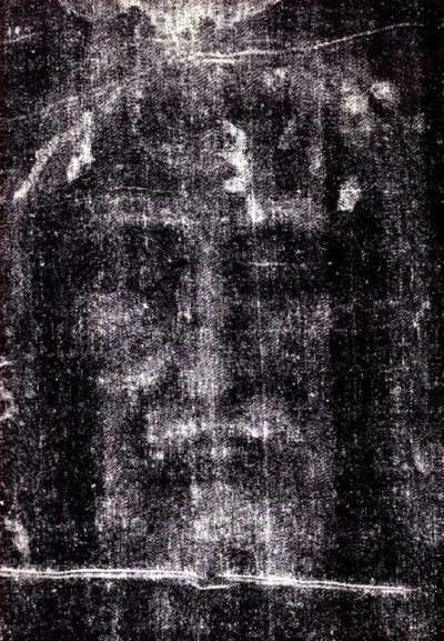 The Visage in negative