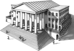 The impossible building: count the columns!