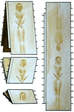 Hypothèse de pliage du Saint Suare